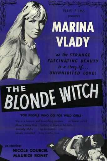 Poster for The Blonde Witch