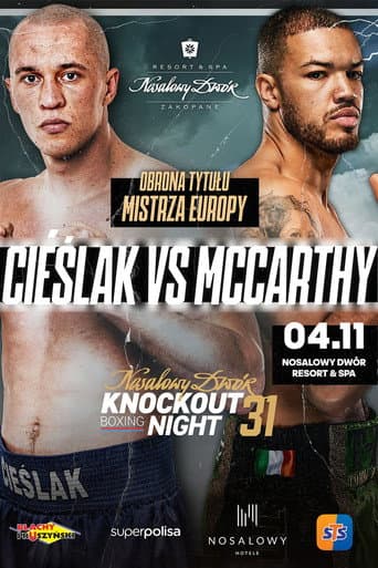 Poster for Michal Cieslak vs. Tommy McCarthy
