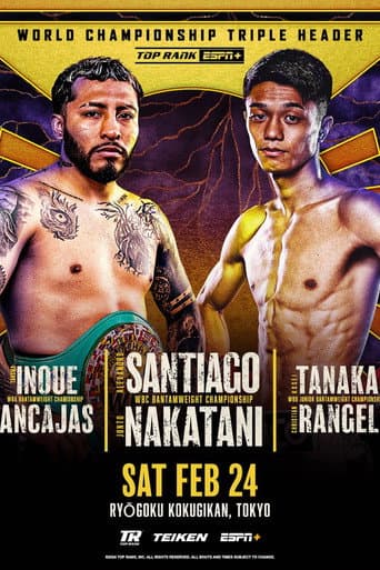 Poster for Alexandro Santiago vs. Junto Nakatani