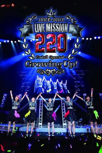 Poster for Juice=Juice 2016 Autumn LIVE MISSION 220 ~Code3 Special→Growing Up!~