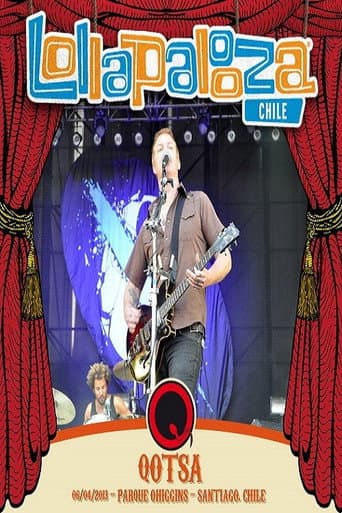 Poster for Queens of the Stone Age Live at Lollapalooza 2013