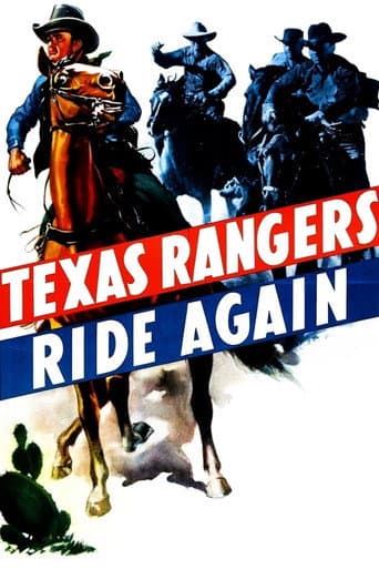 Poster for The Texas Rangers Ride Again