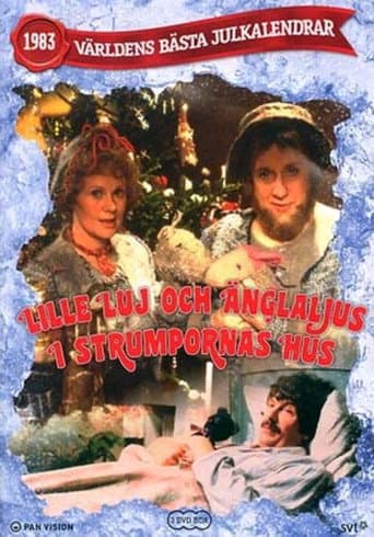 Poster for Lille Luj och Änglaljus i strumpornas hus