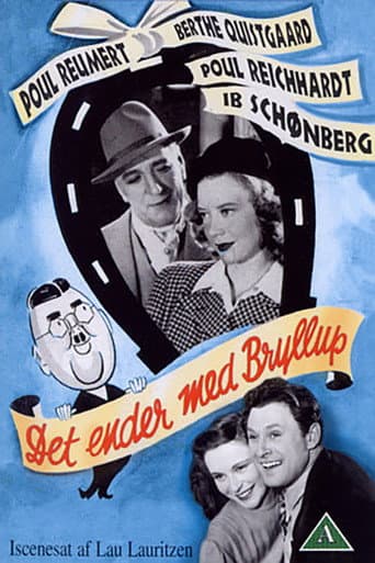 Poster for Det ender med bryllup