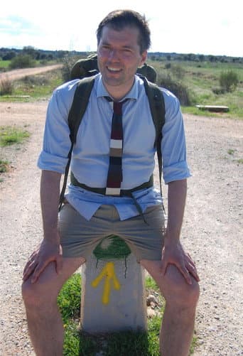 Poster for Bertelsen Walks the Camino