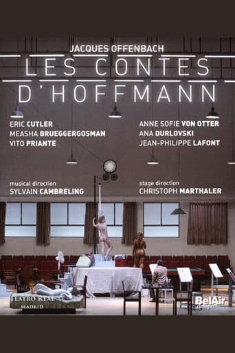 Poster for Les Contes d'Hoffmann (Teatro Real Madrid)