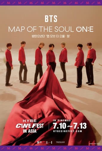 Poster for BTS MAP OF THE SOUL ON:E DVD