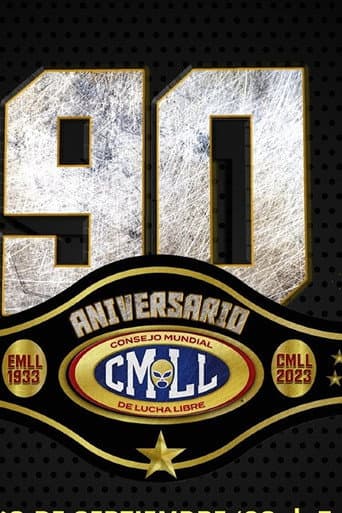 Poster for CMLL 90 Aniversario
