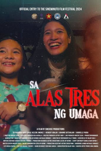 Poster for Sa Alas Tres ng Umaga