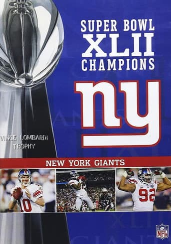 Poster for NFL Super Bowl XLII Champions: New York Giants