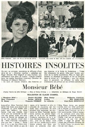 Poster for Monsieur Bébé
