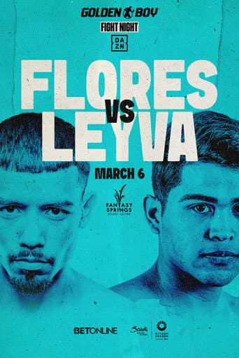 Poster for Manuel Flores vs. Jorge Leyva