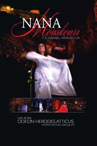 Poster for Nana Mouskouri - The Farewell World Tour: Live At The Odeon Herodes Atticus