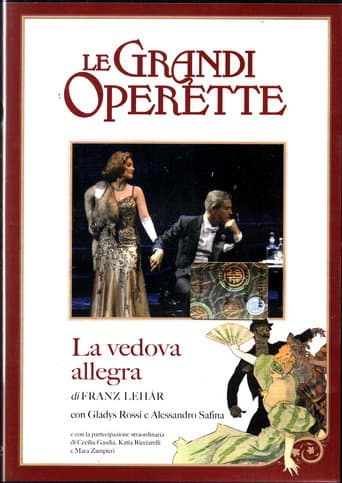 Poster for Le Grandi Operette : La vedova allegra