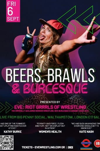 Poster for EVE 126: Beers, Brawls & Burlesque