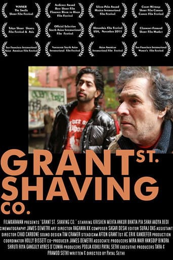 Poster for Grant St. Shaving Co.