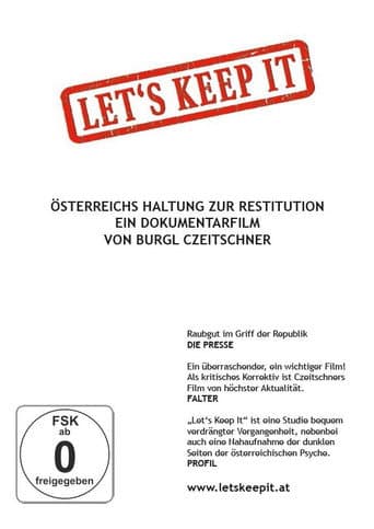 Poster for Let's Keep It