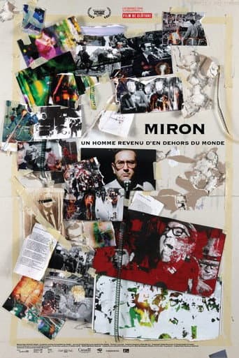 Poster for Miron: Un homme revenu d'en dehors du monde