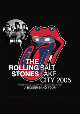Poster for The Rolling Stones live in Salt Lake City