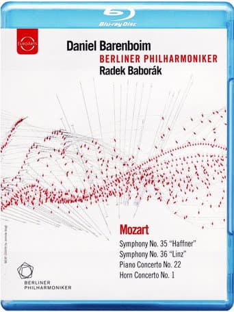 Poster for Mozart - Berliner Philharmoniker - Radek Baborák - Daniel Barenboim