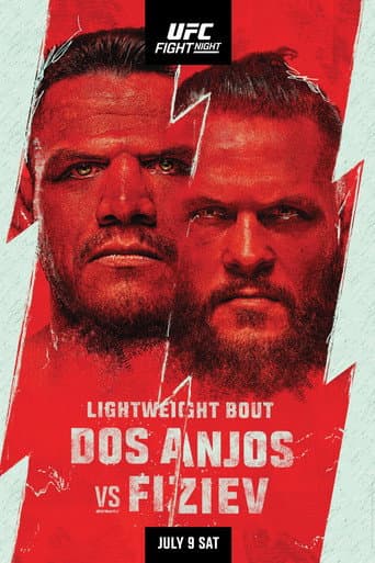 Poster for UFC on ESPN 39: dos Anjos vs. Fiziev
