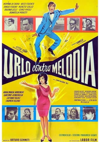 Poster for Urlo contro melodia nel Cantagiro 1963