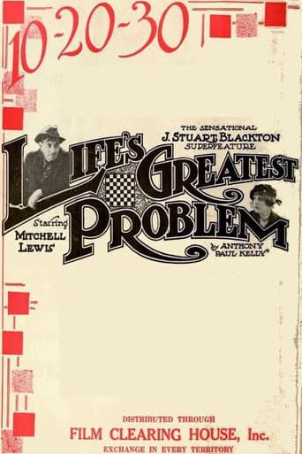 Poster for Life's Greatest Problem