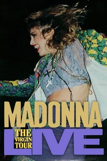 Poster for Madonna: The Virgin Tour Live