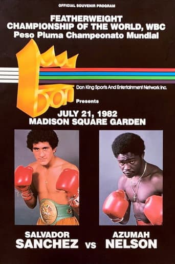 Poster for Salvador Sanchez vs. Azumah Nelson