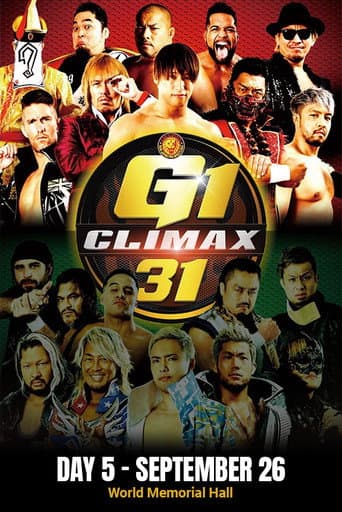 Poster for NJPW G1 Climax 31: Day 5