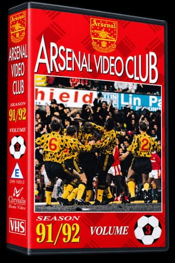 Poster for Arsenal F.C. Video Club - 1991-92 - Vol 3