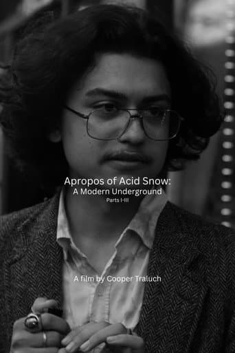 Poster for Apropos of Acid Snow: A Modern Underground (Parts I-III)