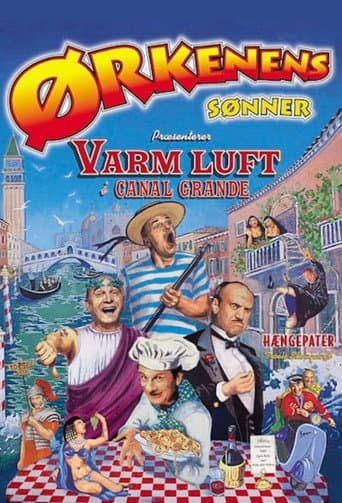 Poster for Ørkenens Sønner: Varm luft i Canal Grande