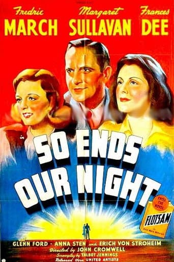 Poster for So Ends Our Night