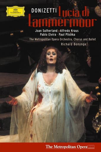 Poster for Lucia di Lammermoor - Metropolitan Opera