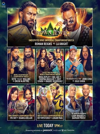 Poster for WWE Crown Jewel 2023 Kickoff