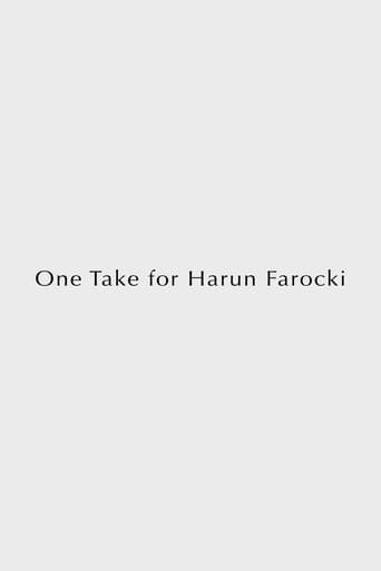 Poster for One Take for Harun Farocki