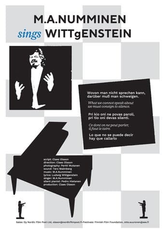 Poster for M.A. Numminen Sings Wittgenstein