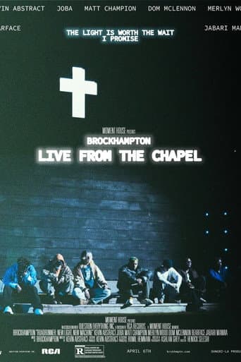 Poster for BROCKHAMPTON Live from The Chapel