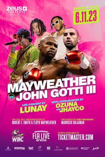 Poster for Floyd Mayweather Jr. vs. John Gotti III