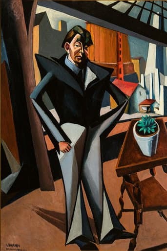 Poster for The man in the background