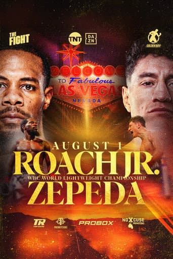 Poster for Lamont Roach Jr. vs. William Zepeda