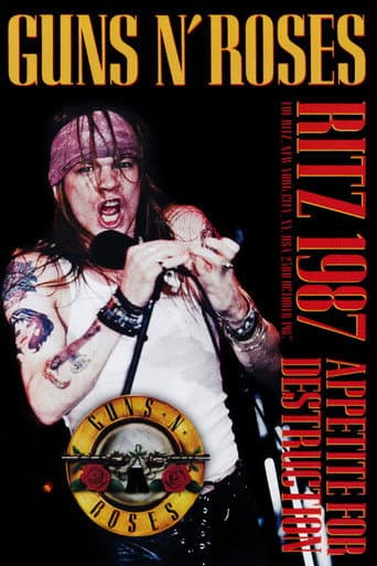 Poster for Guns N' Roses Live at The Ritz, NY 1987