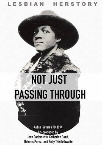 Poster for Not Just Passing Through