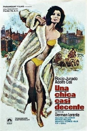 Poster for Una chica casi decente