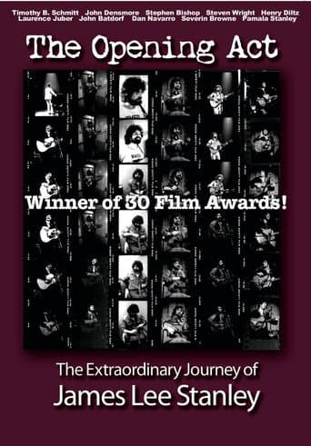 Poster for The Opening Act - The Extraordinary Journey of JAMES LEE STANLEY