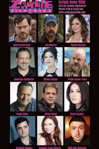 Poster for Scripts Gone Wild Zombie Nightmare