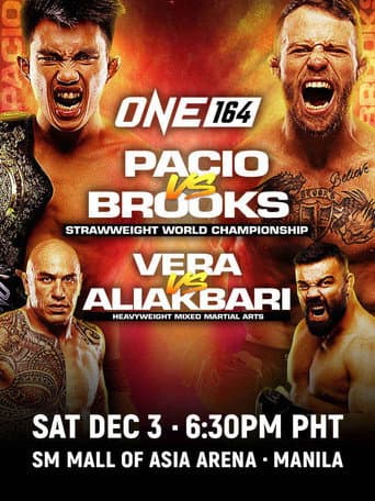 Poster for ONE 164: Pacio vs. Brooks