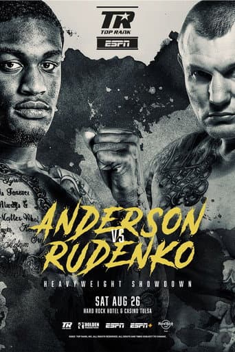Poster for Jared Anderson vs. Andriy Rudenko