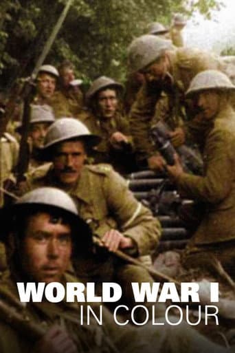 Poster for World War I in Colour